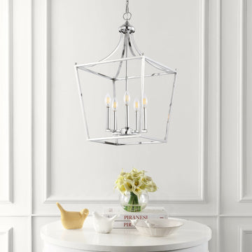 Camden Iron Classic Midcentury Pendant Lantern